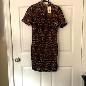 Forever 21 cut out back dress